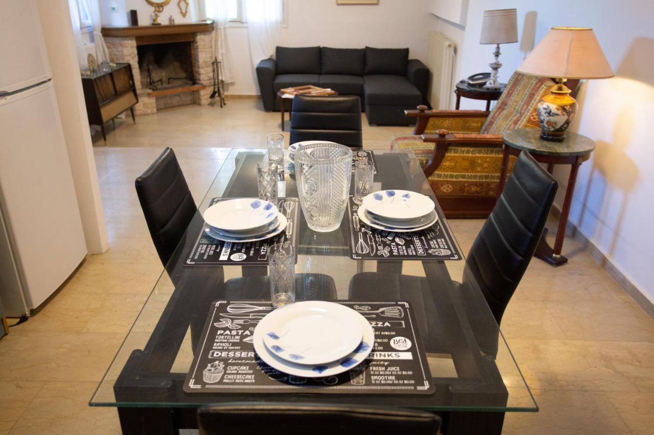 Traditional Villa Appartment With Garden, Also For Gatherings ,15 Minutes From Thessaloniki Airport Tessalónica Exterior foto