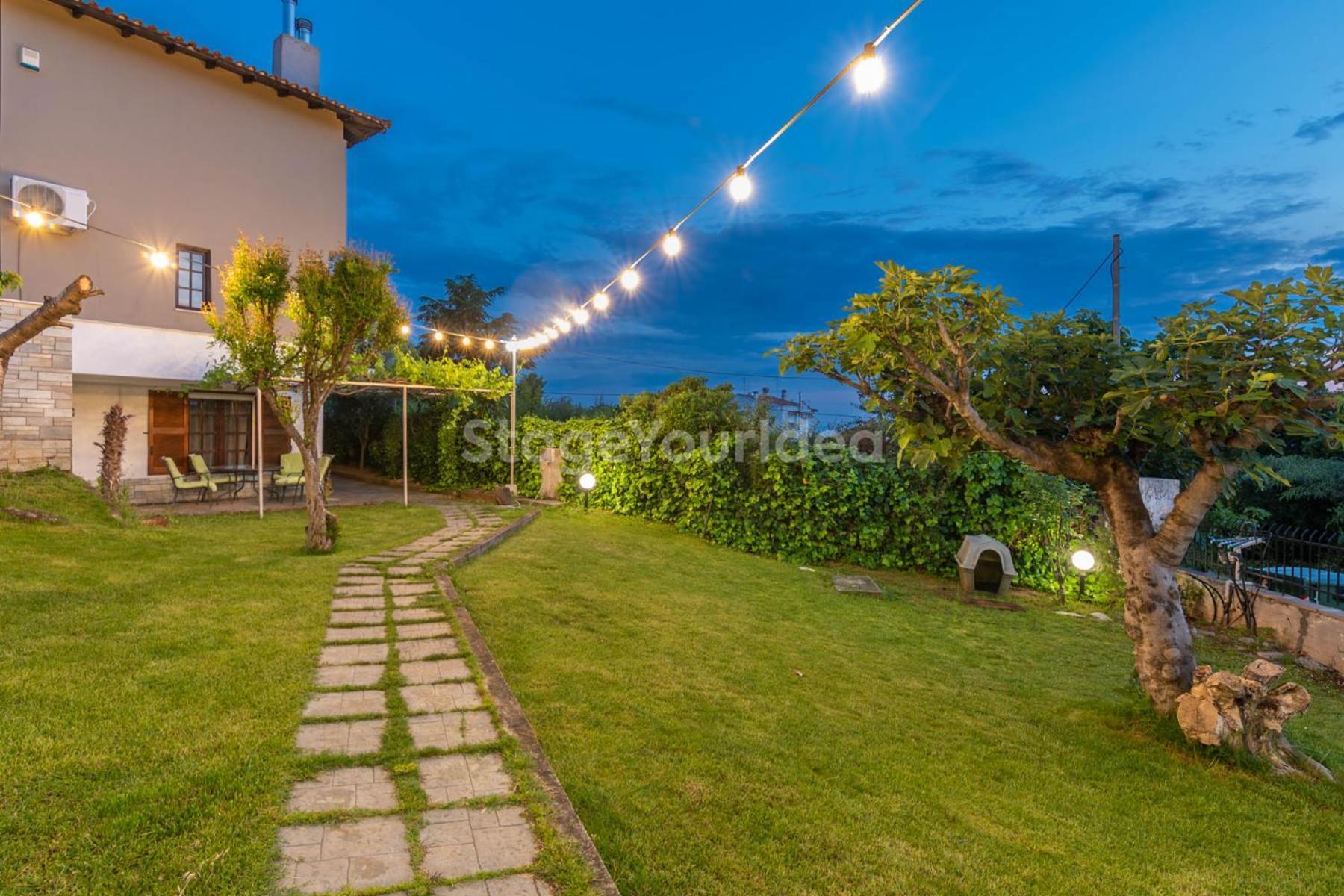 Traditional Villa Appartment With Garden, Also For Gatherings ,15 Minutes From Thessaloniki Airport Tessalónica Exterior foto
